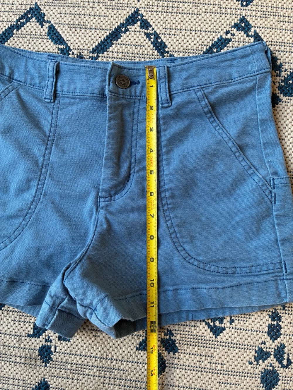 Patagonia Stand Up Shorts EUC Blue - Picture 9 of 10